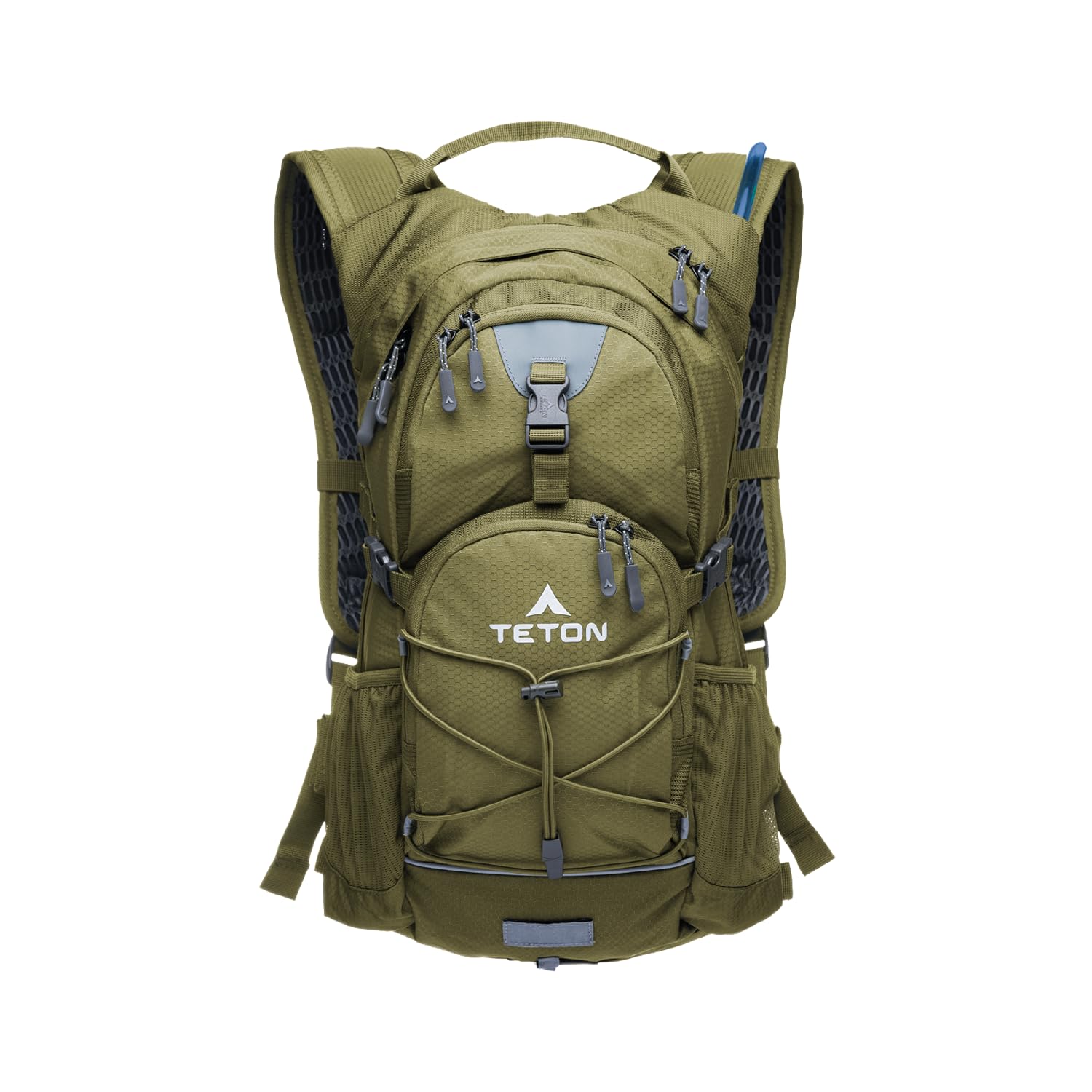 Teton Oasis/Trailrunner Hydration Backpack – Lightweight Water Pack with 2L/3L Bladder for Hiking, Running, Cycling, Biking 18L/22L Sizes – Sewn-in Rain Cover – Fits Men and Women