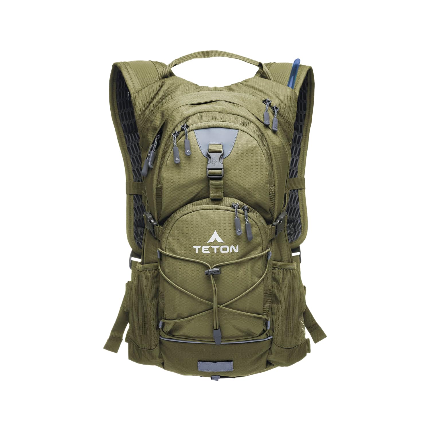 Teton Oasis/Trailrunner Hydration Backpack – Lightweight Water Pack with 2L/3L Bladder for Hiking, Running, Cycling, Biking 18L/22L Sizes – Sewn-in Rain Cover – Fits Men and Women